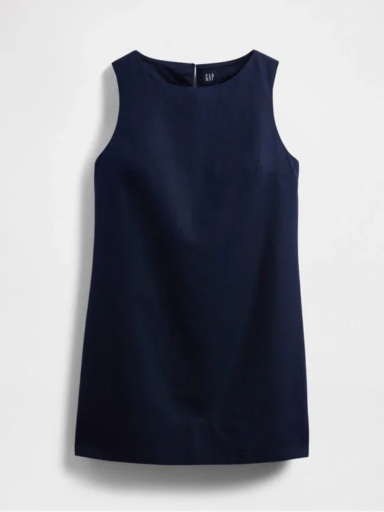 Gap Linen-Blend Mini Shift Dress - Picture 5 of 5